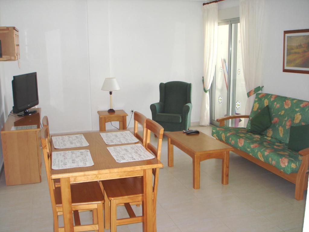Reception La Rotonda Aparthotel Orihuela Camera foto